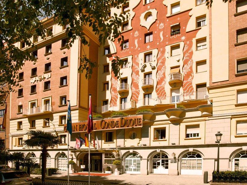 Sercotel Gran Hotel Conde Duque Madrid Exteriör bild